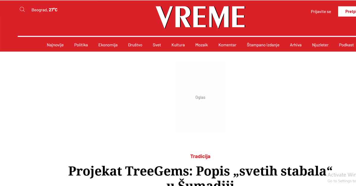Vreme člank thumbnail